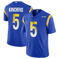 LA.Rams #5 Kamren Kinchens Player Royal Limited Vapor Untouchable Home Game Odoa Stitched Jerseys