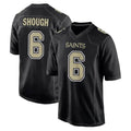 NO.Saints #6 Tyler Shough Player Black Carbon Fashion Home Game Odoa Stitched Jerseys