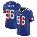 B.Bills #96 Deone Walker Player Royal Vapor Untouchable Limited Odoa Stitched Jerseys
