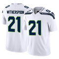 S.Seahawks #21 Devon Witherspoon Player White Limited Vapor F.U.S.E. Home Game Odoa Stitched Jerseys