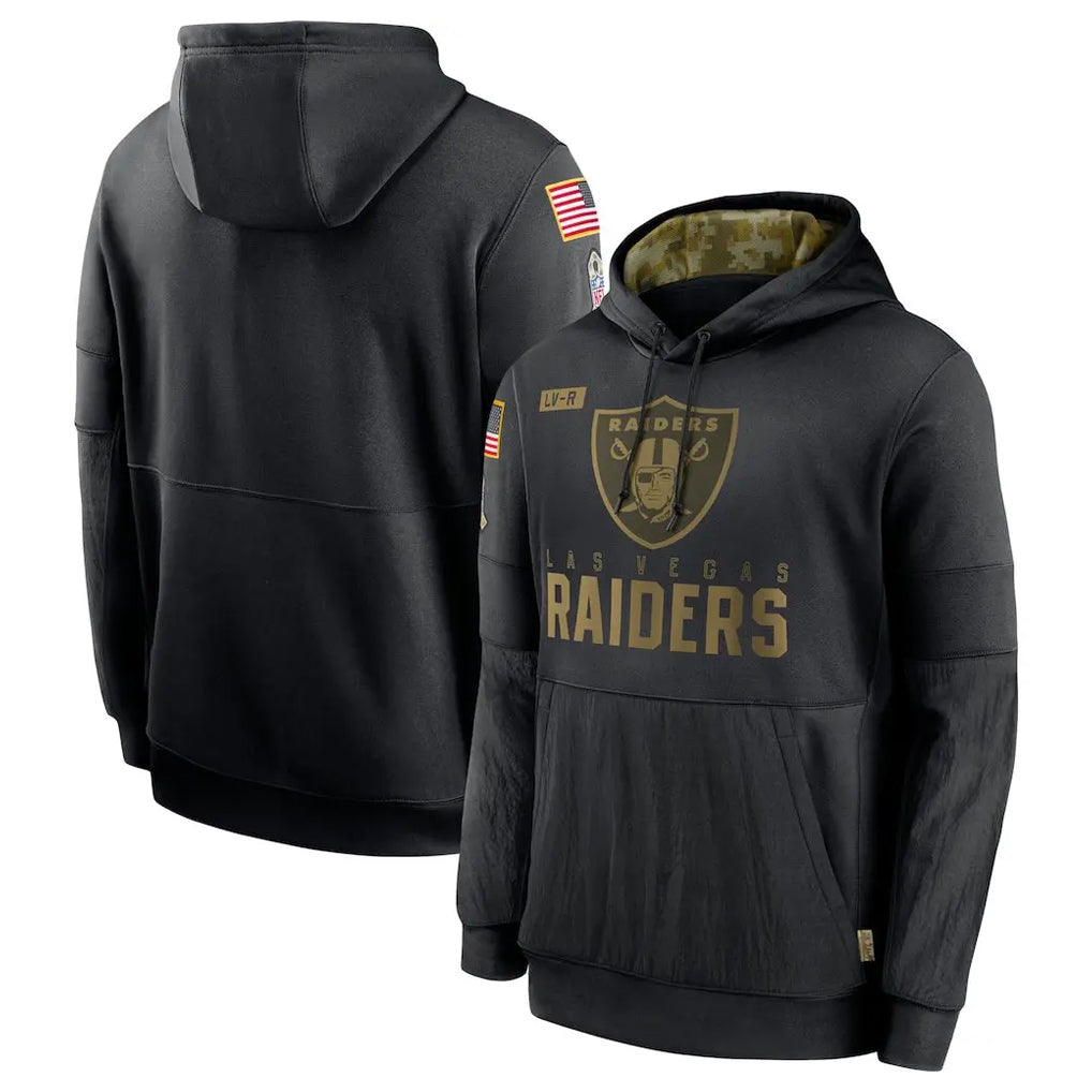 LV.Raiders ## Raiders Blank Player Black Salute to Service Hoodies Limited Game Odoa Stitched Jerseys