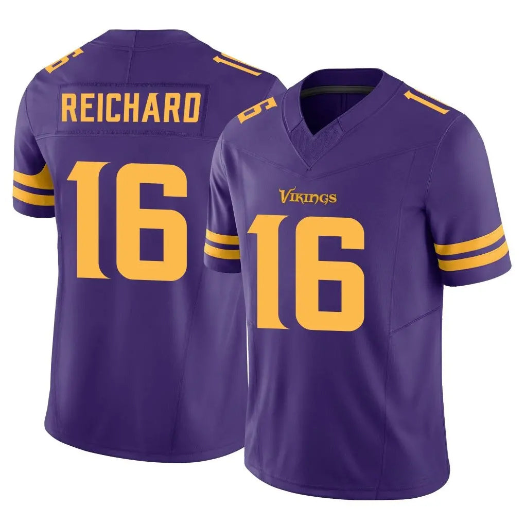 M.Vikings #16 Will Reichard Player Purple Limited Alternate Vapor F.U.S.E. Home Game Odoa Stitched Jerseys