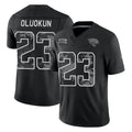 J.Jaguars #23 Foyesade Oluokun Player Black Limited 2026 Salute to Service Home Game Odoa Stitched Jerseys