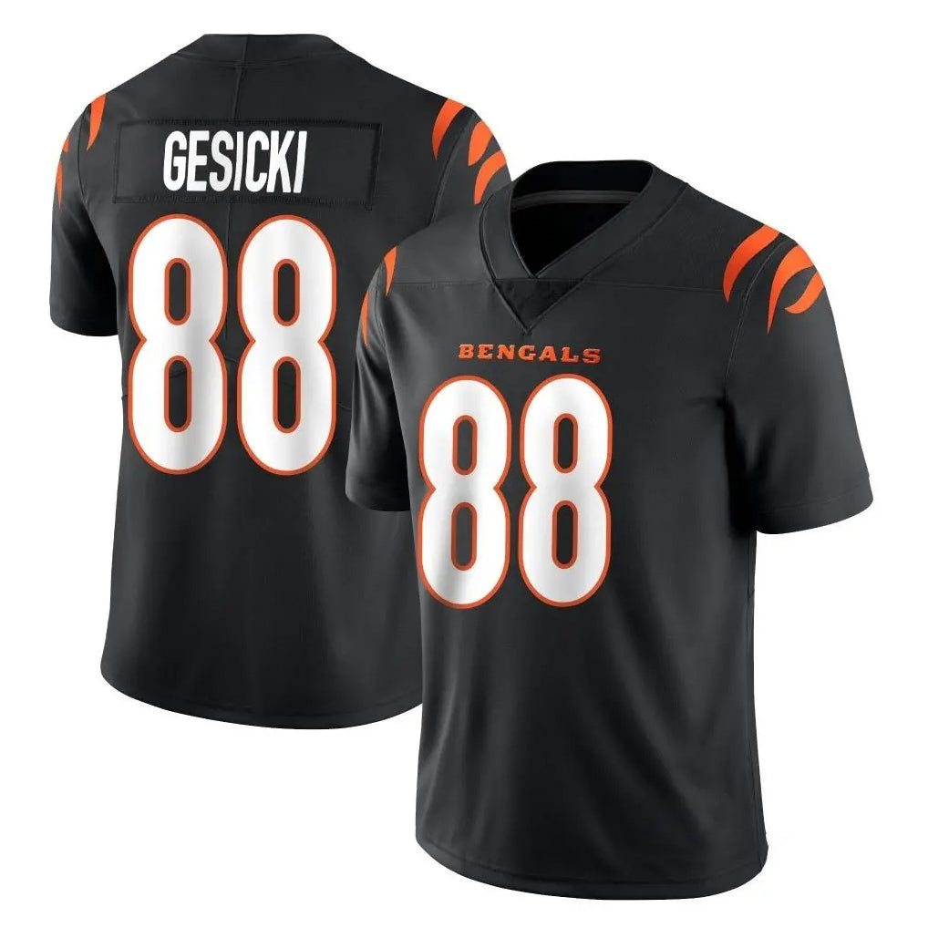 C.Bengals #88 Mike Gesicki Player Black Vapor Untouchable Limited Home Game Odoa Stitched Jerseys