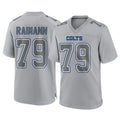 IN.Colts #79 Bernhard Raimann Player Gray Atmosphere Fashion Home Game Odoa Stitched Jerseys