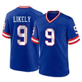 NY.Giants #9 Lsaiah Likely Player Royal Classic Home Game Odoa Stitched Jerseys
