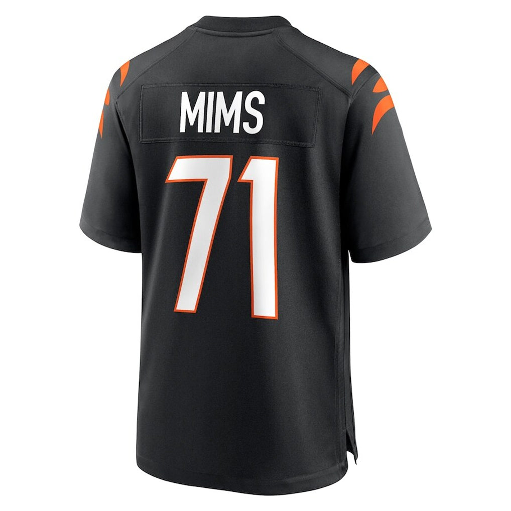 C.Bengals #71 Amarius Mims Player Black Home Game Odoa Stitched Jerseys