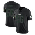 GB.Packers #56 Edgerrin Cooper Player Black Impact Limited Home Game Odoa Stitched Jerseys