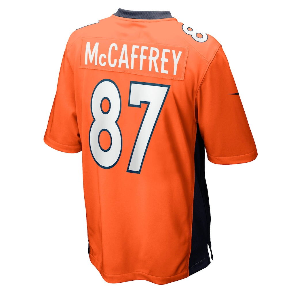 Odoa D.Broncos #87 Ed McCaffrey Orange Game Retired Player Jersey