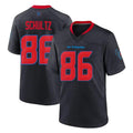 H.Texans #86 Dalton Schultz Player Navy 2nd Alternate Home Game Odoa Stitched Jerseys