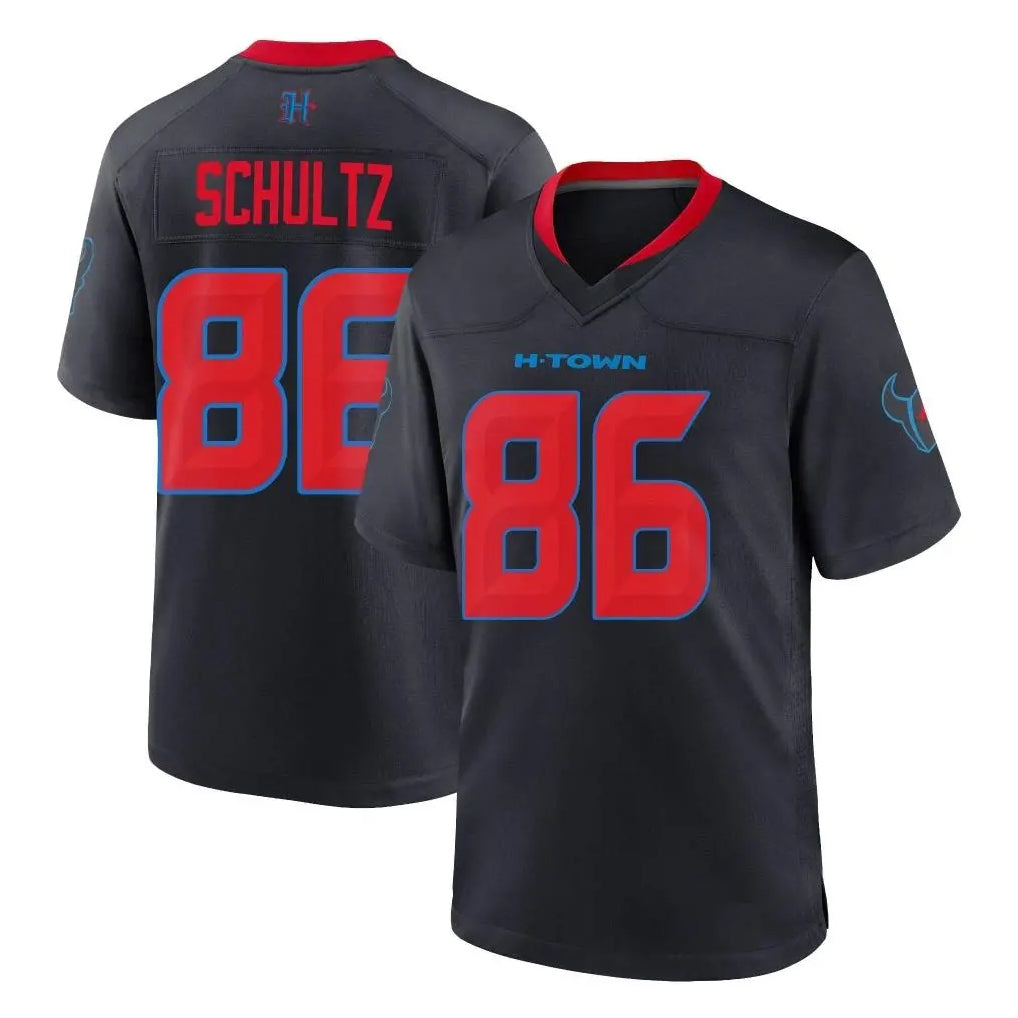 H.Texans #86 Dalton Schultz Player Navy 2nd Alternate Home Game Odoa Stitched Jerseys