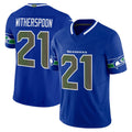 S.Seahawks #21 Devon Witherspoon Player Royal Rivalries Vapor Limited Home Game Odoa Stitched Jerseys