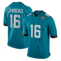 J.Jaguars #16 Trevor Lawrence Player Teal Home Game Odoa Stitched Jerseys