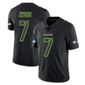 S.Seahawks #7 Uchenna Nwosu Player Black Impact Limited Home Game Odoa Stitched Jerseys