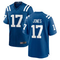 IN.Colts #17 Daniel Jones Player Royal Home Game Odoa Stitched Jerseys