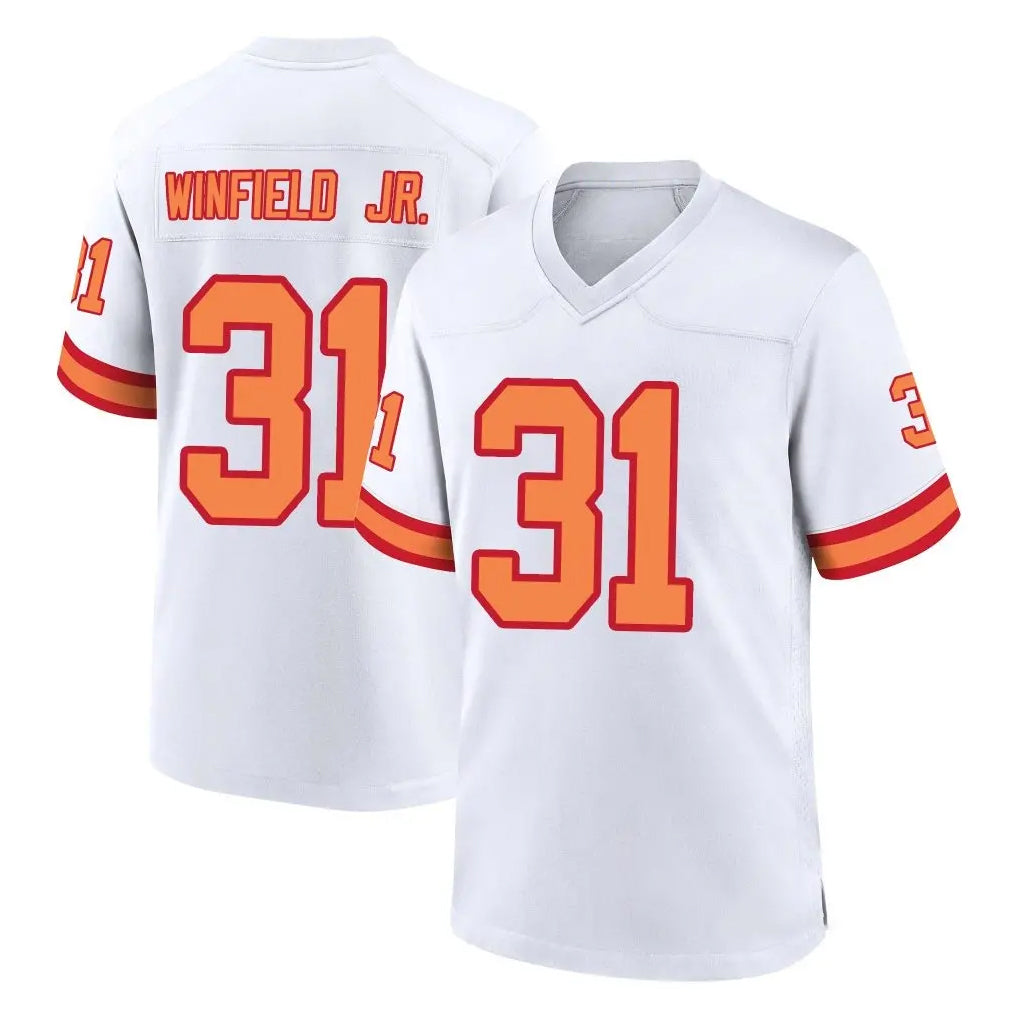 TB.Buccaneers #31 Antoine Winfield Jr. Player White '76 Home Game Odoa Stitched Jerseys