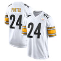 P.Steelers #24 Joey Porter Jr. Player White Home Game Odoa Stitched Jerseys