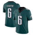 P.Eagles #6 DeVonta Smith Player Team Color Green Vapor Untouchable Home Game Odoa Stitched Jerseys