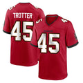 TB.Buccaneers #45 Josiah Trotte Player Red Home Game Odoa Stitched Jerseys
