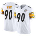 P.Steelers #90 T.J. Watt Player White Limited Vapor F.U.S.E. Home Game Odoa Stitched Jerseys