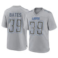 D.Lions #39 Jake Bates Player Gray Atmosphere Fashion Home Game Odoa Stitched Jerseys