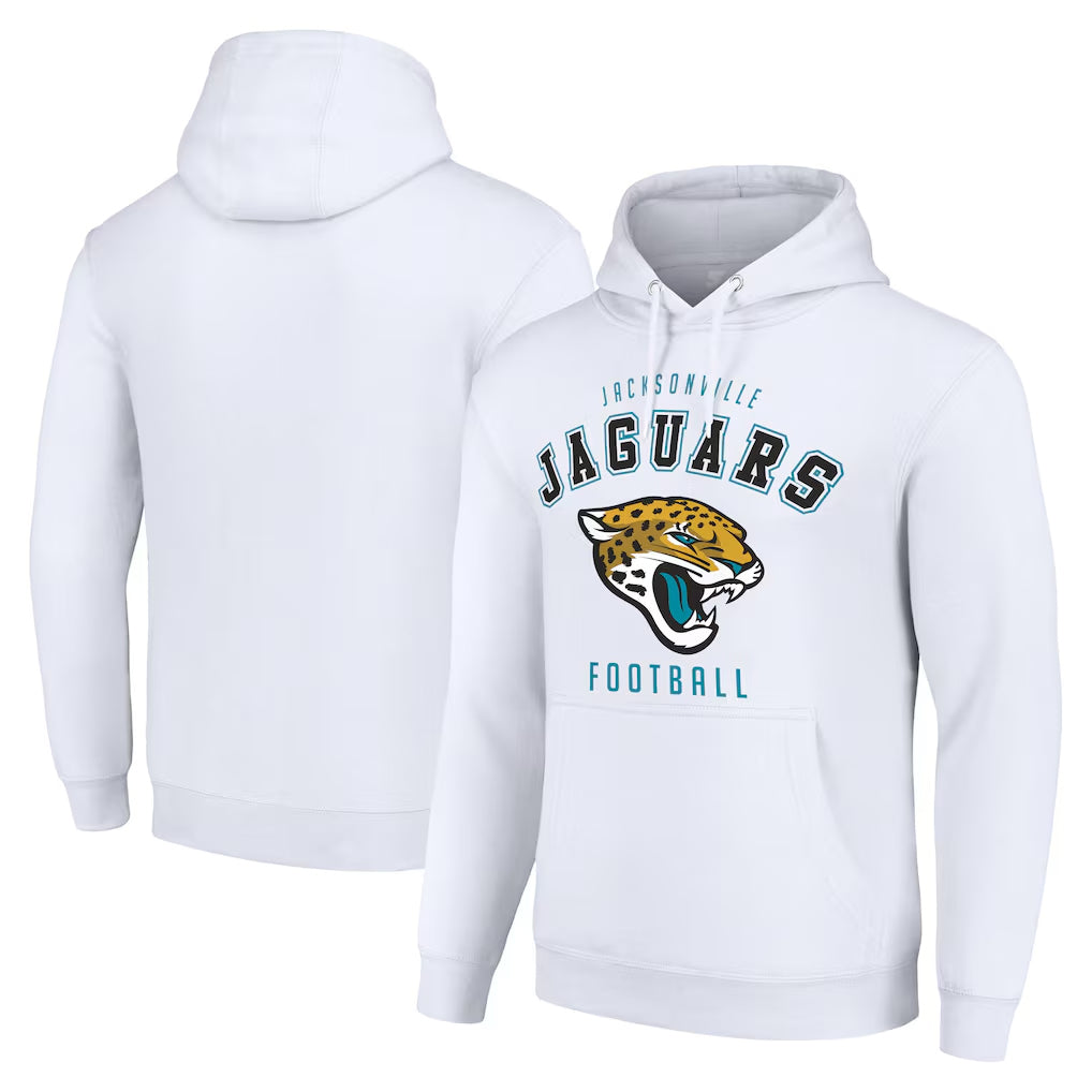J.Jaguars ## Jaguars Blank Player White Home Game Pullover Hoodies Limited Odoa Stitched Jerseys