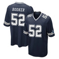 D.Cowboys #52 Tyler Booker Player Navy Home Game Odoa Stitched Jerseys