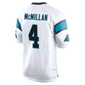 C.Panthers #4 Tetairoa McMillan Player White Game Odoa Stitched Jerseys