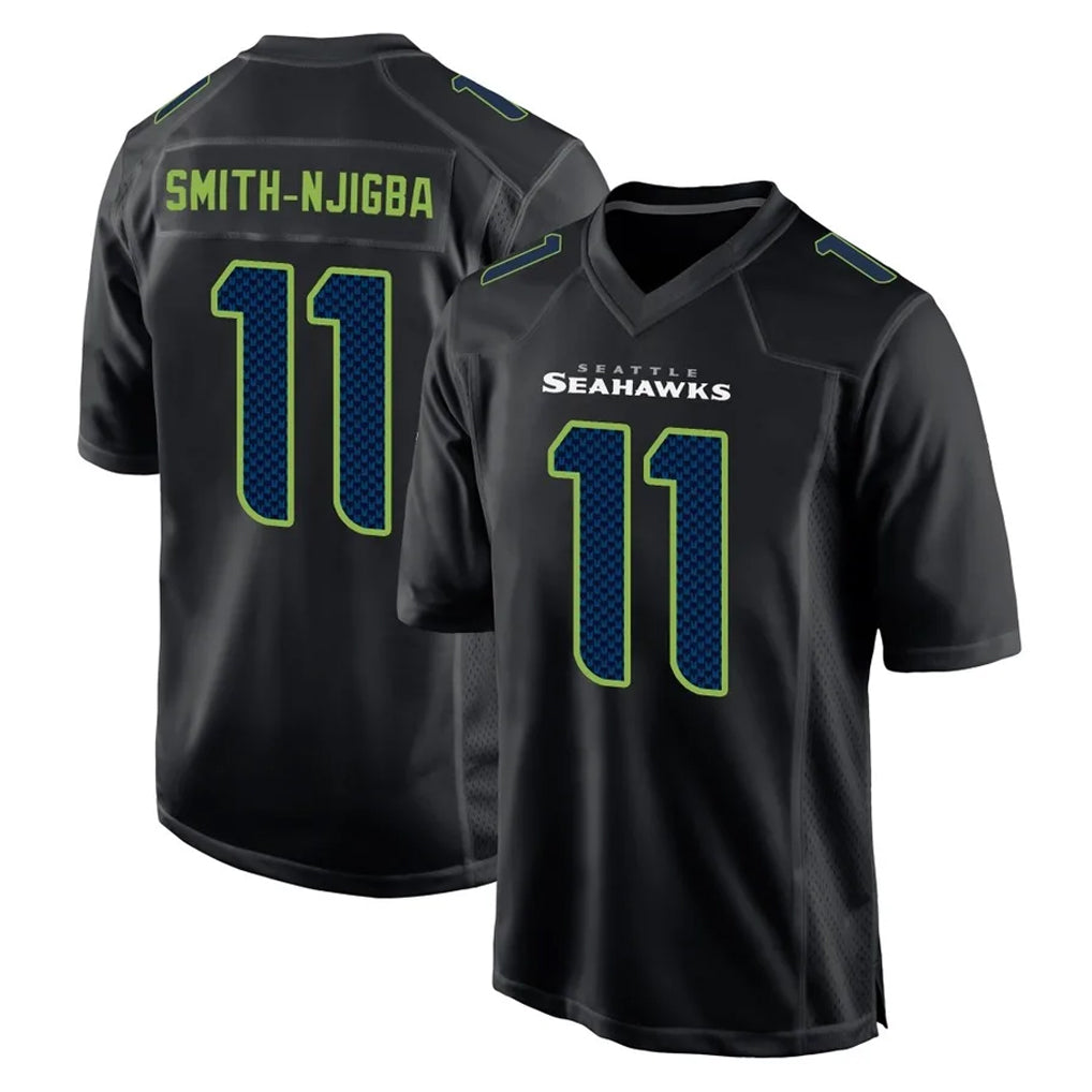 S.Seahawks #11 Jaxon Smith-Njigba Player Black Limited Fashion Home Game Odoa Stitched Jerseys