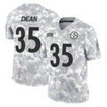 P.Steelers #35 Jamel Dean Player Arctic Camo Limited Salute To Service Home Game Odoa Stitched Jerseys