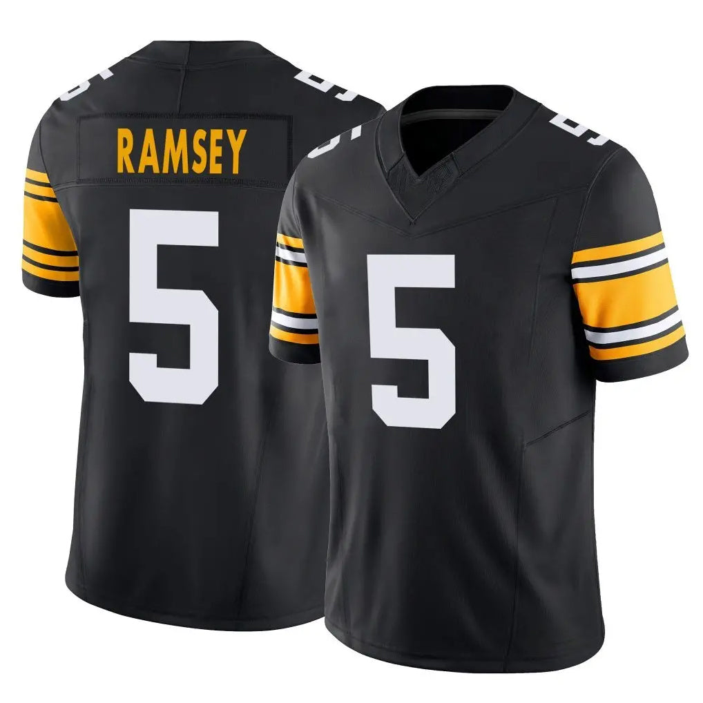 P.Steelers #5 Jalen Ramsey Player Black Limited Alternate Vapor F.U.S.E. Home Game Odoa Stitched Jerseys