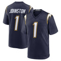 LA.Chargers #1 Quentin Johnston Player Navy Alternate Home Game Odoa Stitched Jerseys