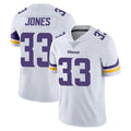 M.Vikings #33 Aaron Jones Sr. Player White Limited Vapor Untouchable Home Game Odoa Stitched Jerseys