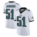 P.Eagles #51 Cam Jurgens Player White Limited Vapor Untouchable Home Game Odoa Stitched Jerseys