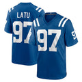 IN.Colts #97 Laiatu Latu Player Royal Home Game Odoa Stitched Jerseys