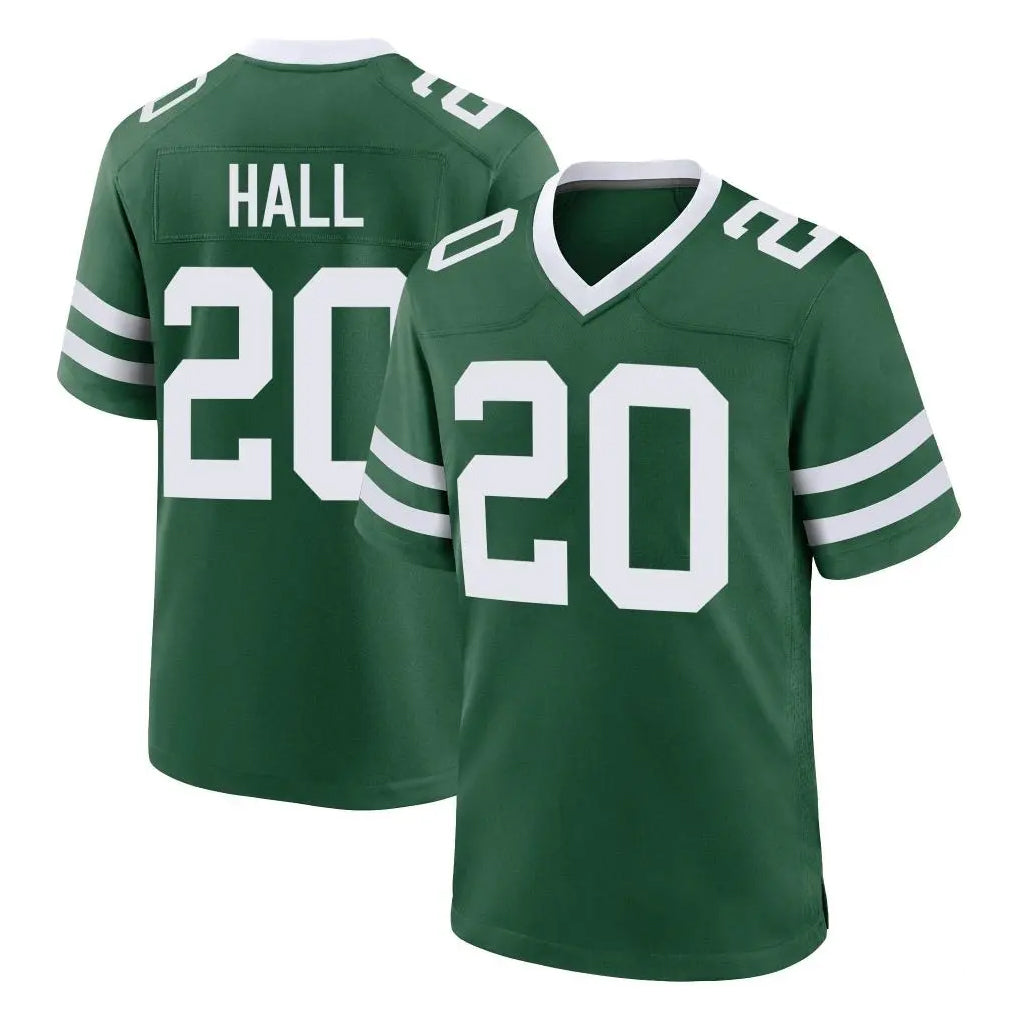 NY.Jets #20 Breece Hall Player Green Legacy Home Game Odoa Stitched Jerseys