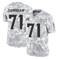 M.Vikings #71 Christian Darrisaw Player Arctic Camo Salute To Service Limited Game Odoa Stitched Jerseys