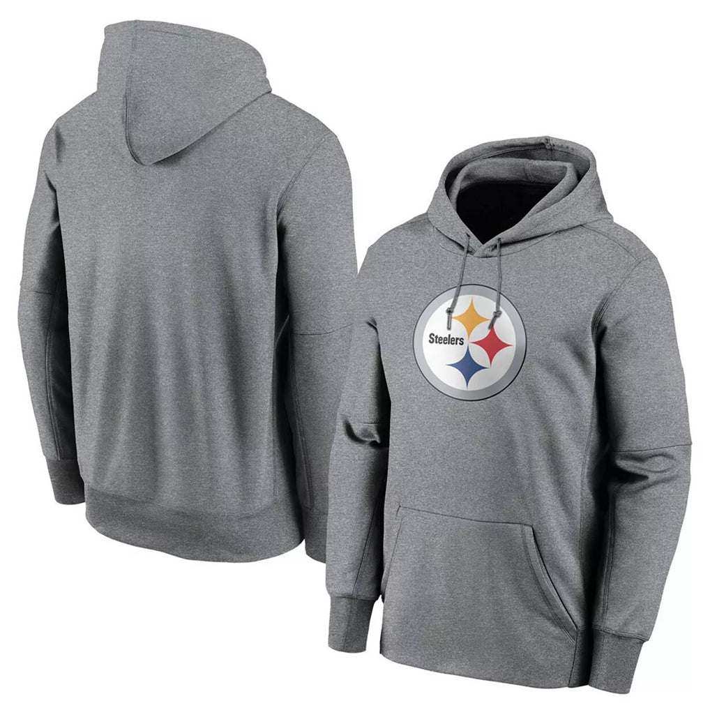 P.Steelers ## Steelers Blank Player Gray LOGO Pullover Hoodies Limited Odoa Stitched Jerseys