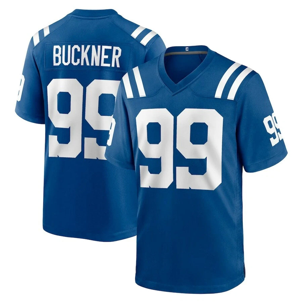 IN.Colts #99 DeForest Buckner Player Royal Home Game Odoa Stitched Jerseys