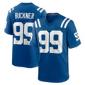 IN.Colts #99 DeForest Buckner Player Royal Home Game Odoa Stitched Jerseys