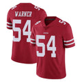 SF.49ers #54 Fred Warner Player Red Limited Vapor Untouchable Home Game Odoa Stitched Jerseys