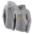 M.Vikings ## Vikings Blank Player Gray LOGO Pullover Hoodies Home Game Odoa Stitched Jerseys