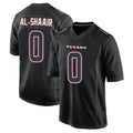 H.Texans #0 Azeez Al-Shaair Player Black Fashion Home Game Odoa Stitched Jerseys