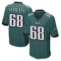 P.Eagles #68 Jordan Mailata Player Team Color Green Home Game Odoa Stitched Jerseys