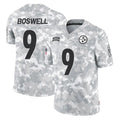 P.Steelers #9 Chris Boswell Player Arctic Camo Limited Salute To Service Home Game Odoa Stitched Jerseys