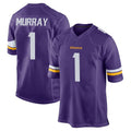 M.Vikings #1 Kyler Murray Player Purple Home Game Odoa Stitched Jerseys