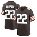 C.Browns #22 Dylan Sampson Player Brown Home Game Odoa Stitched Jerseys