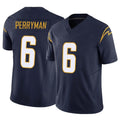 LA.Chargers #6 Denzel Perryman Player Navy Limited Vapor F.U.S.E. Home Game Odoa Stitched Jerseys