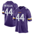 M.Vikings #44 Josh Metellus Player Purple Home Game Odoa Stitched Jerseys