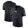 LA.Rams #97 Poona Ford Player Black Impact Limited Home Game Odoa Stitched Jerseys